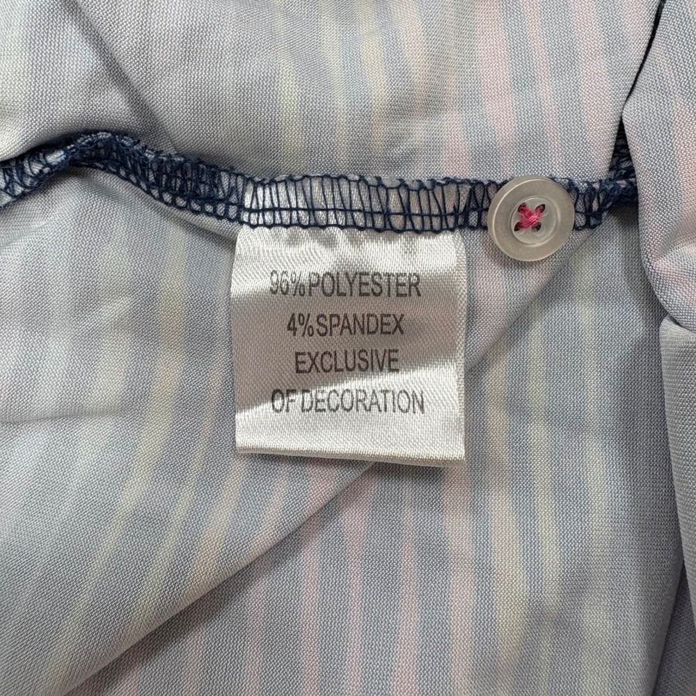 Tailor Byrd Men SPF 30 Performance Golf Polo Colorful Geometric Design Size XL - Picture 8 of 10